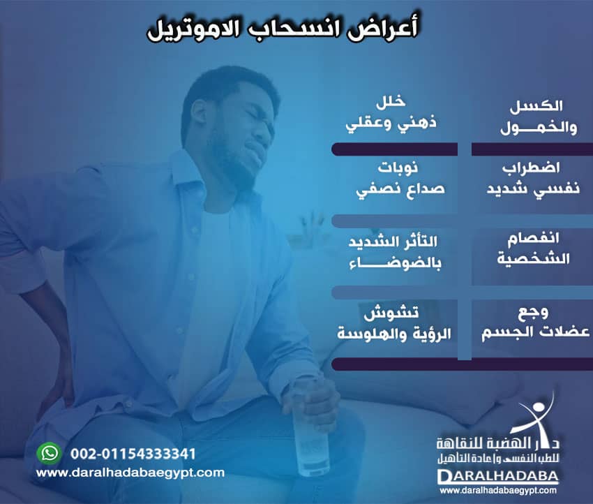 أعراض انسحاب الاموتريل 