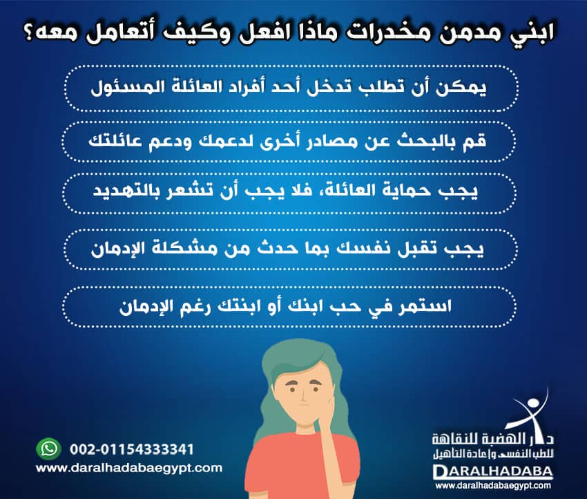 ابني مدمن مخدرات ماذا افعل وكيف أتعامل معه؟