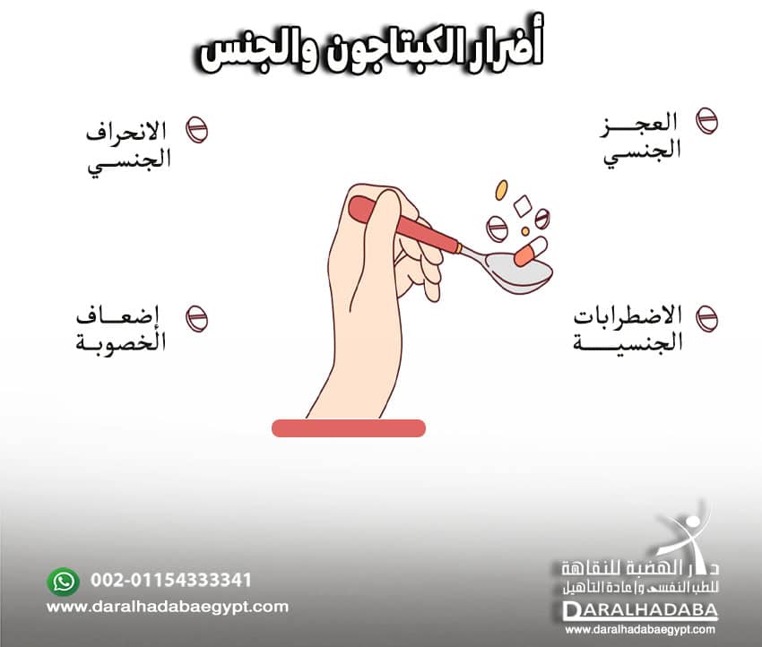 أضرار الكبتاجون والجنس