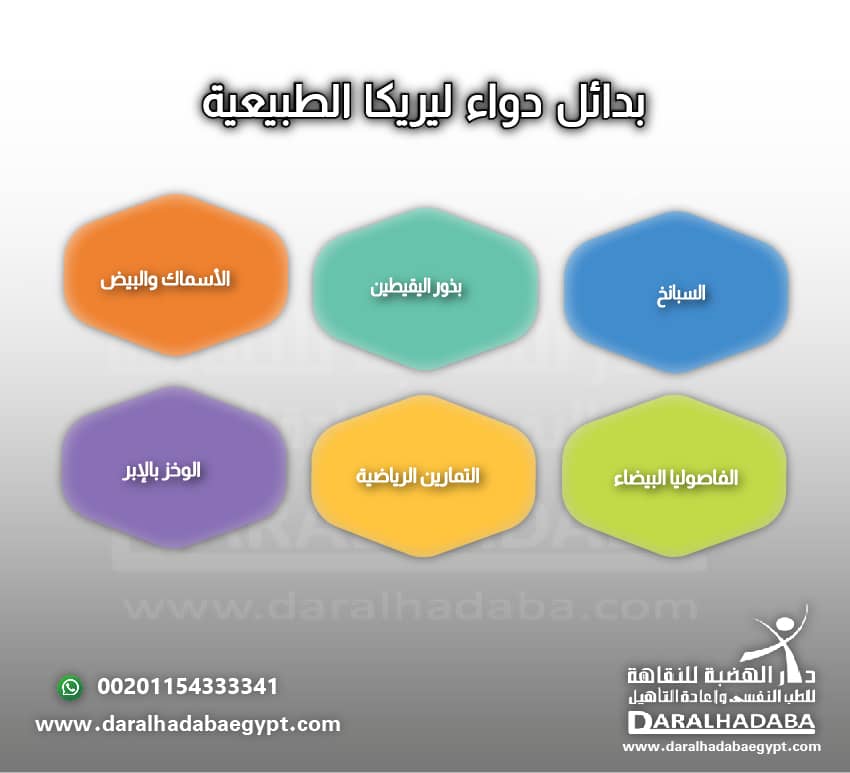 بدائل دواء ليريكا الطبيعية