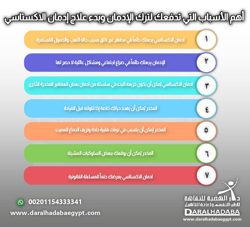 أهم الأسباب التي تدفعك لترك الإدمان وبدء علاج إدمان الاكستاسي