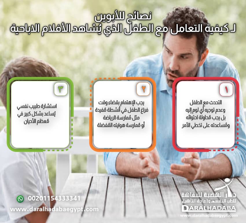 أضرار مشاهدة الأفلام الإباحية..هل التفكير بالجنس مدمر للدماغ 6 نصائح للأبوين لكيفية التعامل مع الطفل الذي يُشاهد الأفلام الاباحية