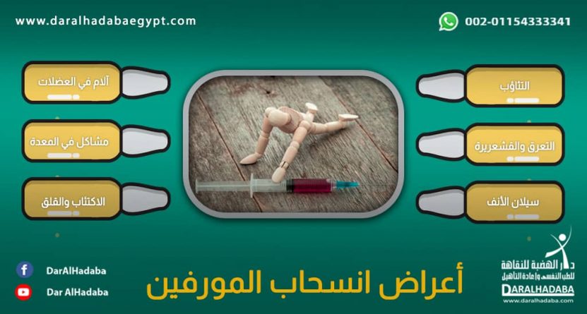 أعراض انسحاب المورفين مكتوبة بشكل واضح