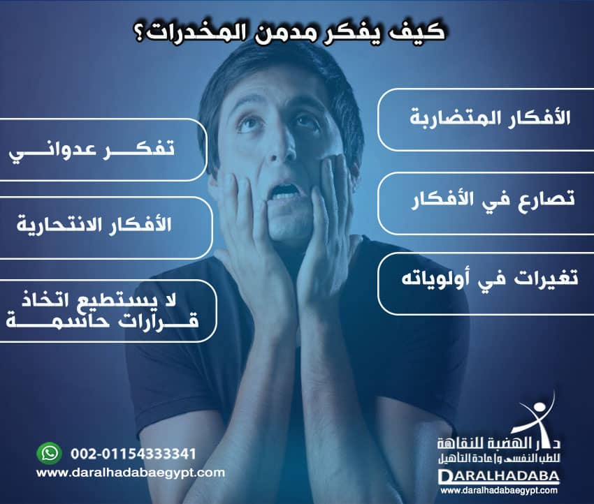 كيف يفكر مدمن المخدرات