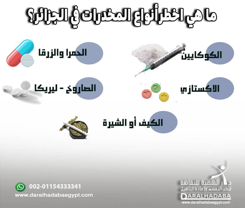 ما هي أخطر أنواع المخدرات في الجزائر؟