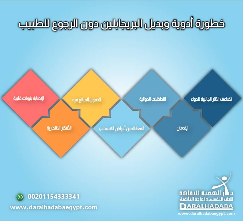 خطورة أدوية وبديل البريجابلين دون الرجوع للطبيب