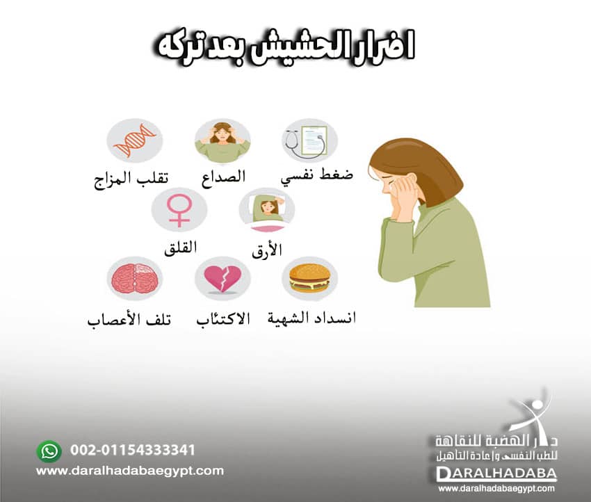 أضرار الحشيش بعد تركه