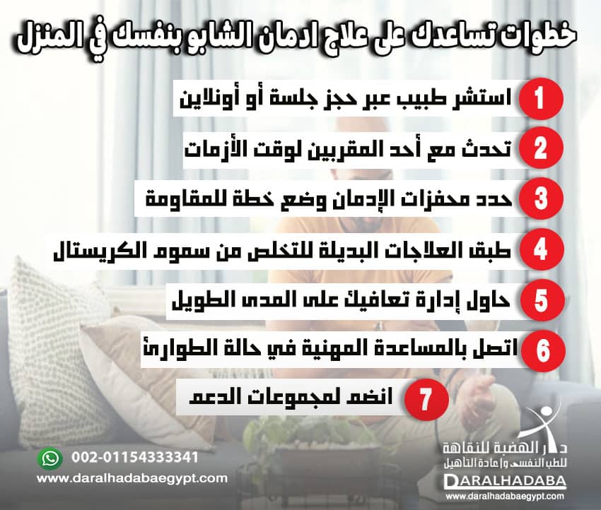 خطوات تساعدك على علاج ادمان الشابو بنفسك في المنزل