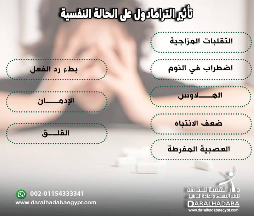 تأثير الترامادول على الحالة النفسية