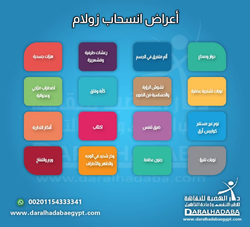 أعراض انسحاب زولام