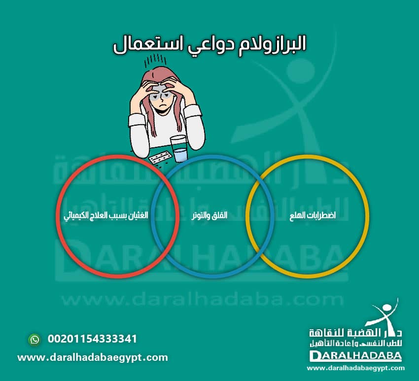 البرازولام دواعي استعمال