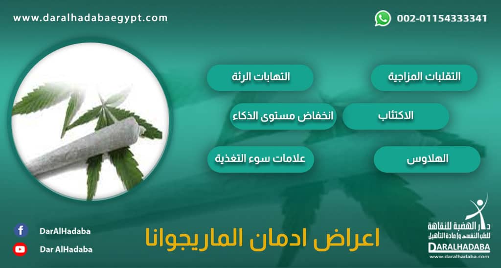 أعراض إدمان الماريجزانا بالتفصيل